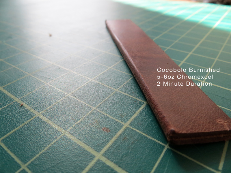 Horween Chromexcel Cocobolo Burnished