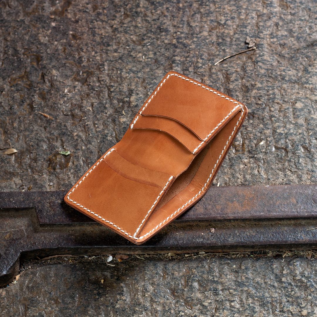 Free Leather Bi-Fold Wallet Template