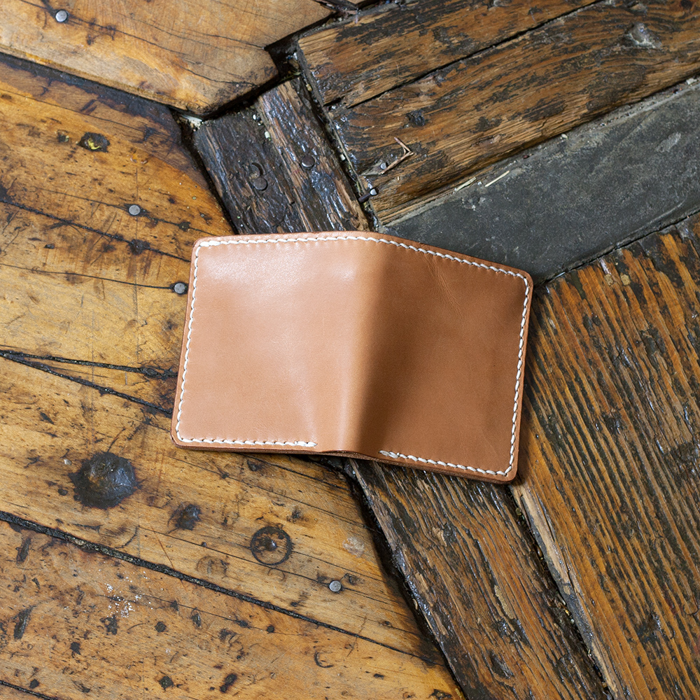 Free Leather Bi-Fold Wallet Template