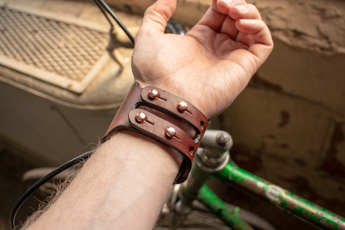 Make A Rick Owens Style Leather Bracelet