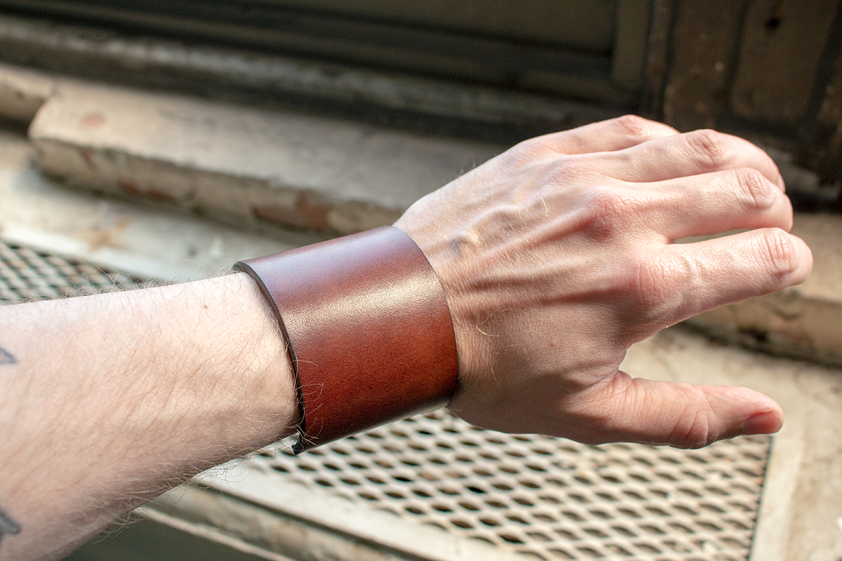 Make A Rick Owens Style Leather Bracelet