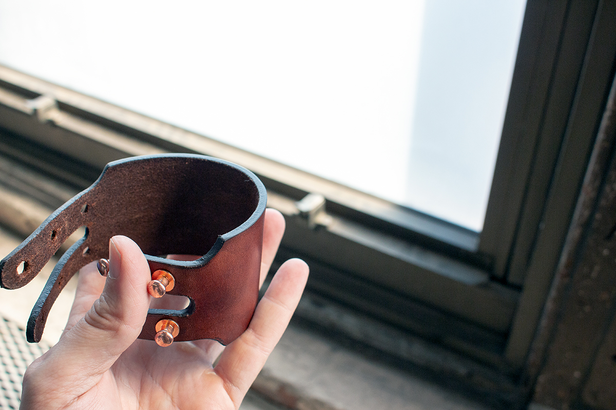 Make A Rick Owens Style Leather Bracelet