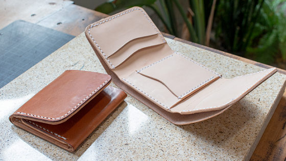 Make A Leather Tri-Fold Wallet - Free PDF Pattern