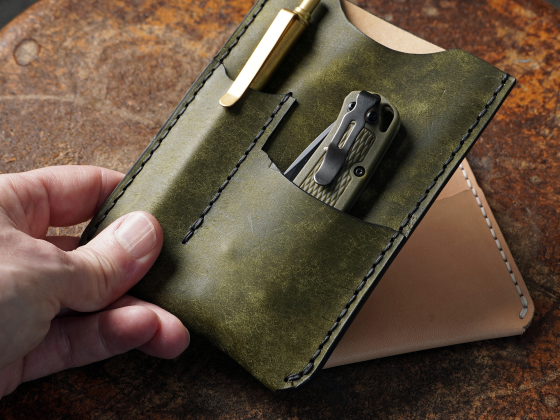 Pocket Notebook Organizer Leather Template Set