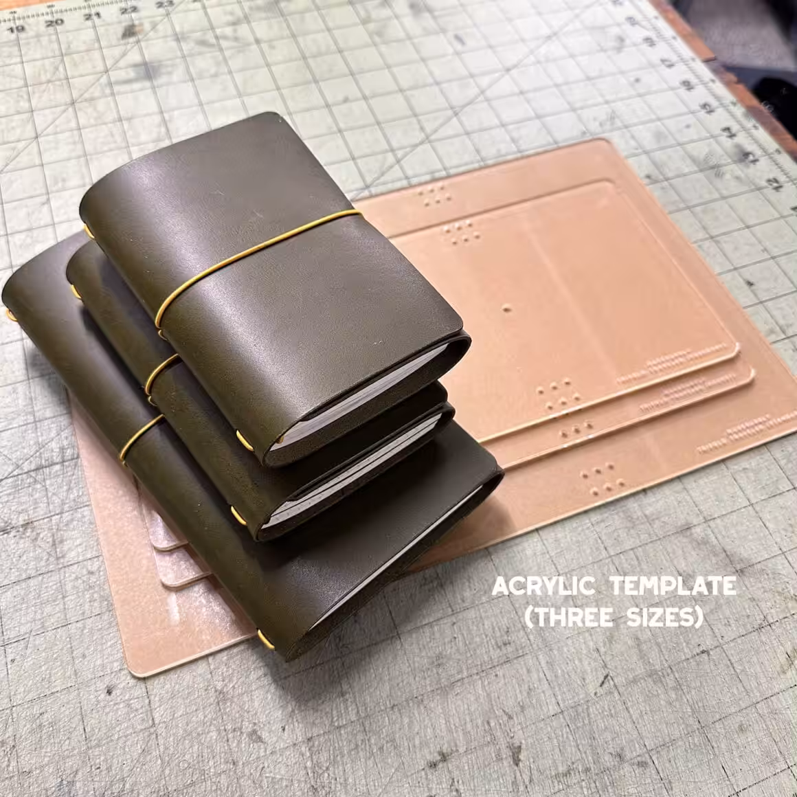 Tri-Fold Traveler Acrylic Templates