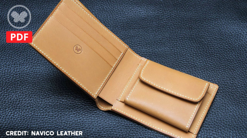Bank Note Wallet Pattern 13 Best Free Leather Wallet Patterns (PDF Templates You Can Download)