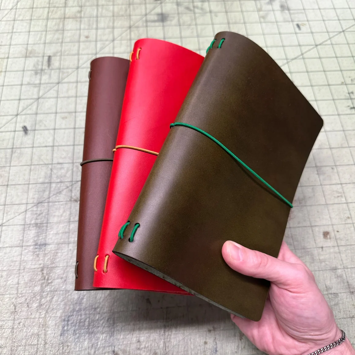 Make an A5 size traveler notebook