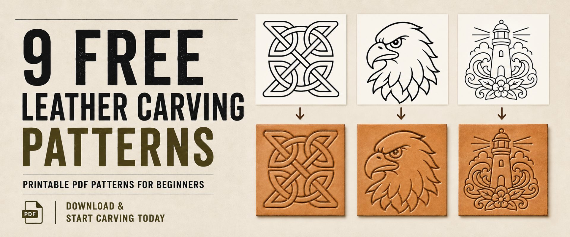 Calculator Design Pattern Leathercraft Patterns, Projects & Guides | MAKESUPPLY